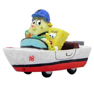 Sponge Bob & Mrs. Puff Aquarium Ornament Sponge Bob & Mrs. Puff Aquarium Ornament