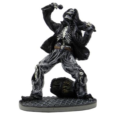 Rock Star Skeleton Vocalist Large Aquarium Ornament Rock Star Skeleton Vocalist Large Aquarium Ornament
