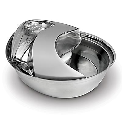 Rain Drop Stainless Steel Pet Water Fountain Rain Drop Stainless Steel Pet Water Fountain