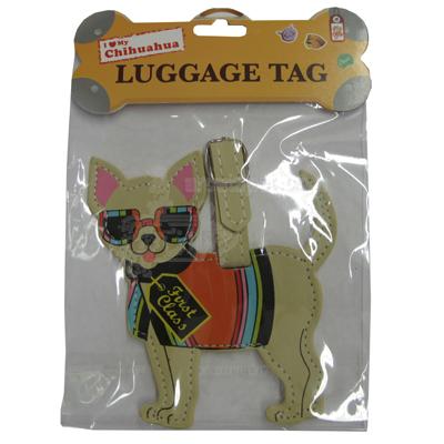 Luggage Tag I Love My Chihuahua
