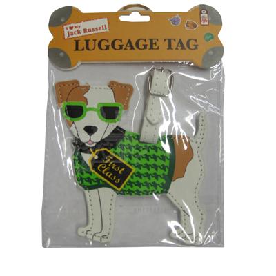 Luggage Tag I Love My Jack Russell