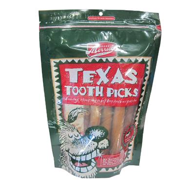 Texas Tooth Picks Beef Tail 6.5 oz Texas Tooth Picks Beef Tail 6.5 oz
