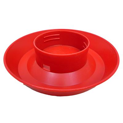 Mason Jar Bird Feeder Base Red