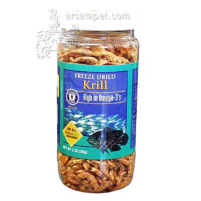 San Francisco Bay Brand Freeze Dried Krill Fish Food 2 ounce San Francisco Bay Brand Freeze Dried Krill Fish Food 2 ounce