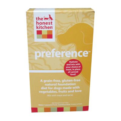 Honest Kitchen Preference Dehydrated RAW Dog Food 4-oz. Honest Kitchen Preference Dehydrated RAW Dog Food 4-oz.