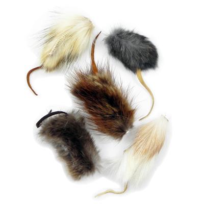Handmade Real Fur Mouse Cat Toy Handmade Real Fur Mouse Cat Toy