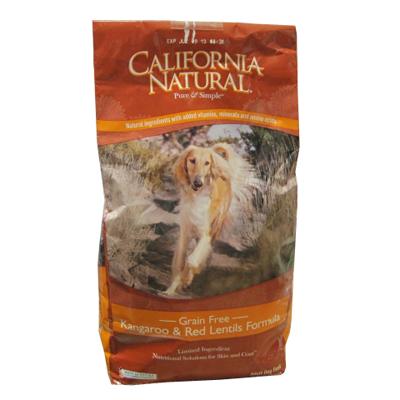 California Natural Kangaroo & Red Lentils Dog Food 5-Lb California Natural Kangaroo & Red Lentils Dog Food 5-Lb