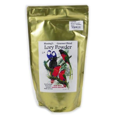 Blessing's Gourmet Lory Powder Dry Lorikeet Food 2lb Blessing's Gourmet Lory Powder Dry Lorikeet Food 2lb