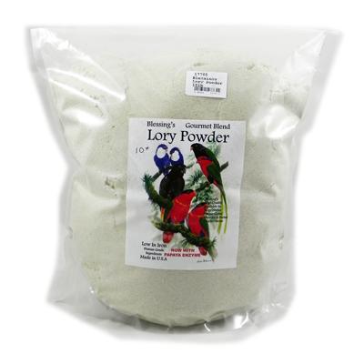 Blessing's Gourmet Lory Powder Dry Lorikeet Food 10lb Blessing's Gourmet Lory Powder Dry Lorikeet Food 10lb