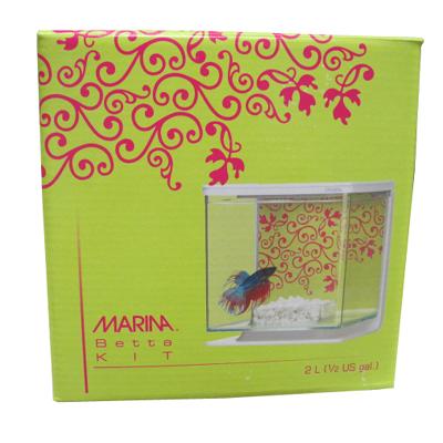 Marina Chartreuse and Fuchsia Betta Aquarium Kit Marina Chartreuse and Fuchsia Betta Aquarium Kit