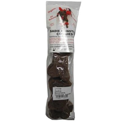 Sadie Monster's Cookies Large Homemade Dog Biscuits 5-oz. Sadie Monster's Cookies Large Homemade Dog Biscuits 5-oz.