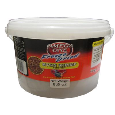 Omega One Freeze Dried Mysis Shrimp Fish Food 8.5-oz. Omega One Freeze Dried Mysis Shrimp Fish Food 8.5-oz.