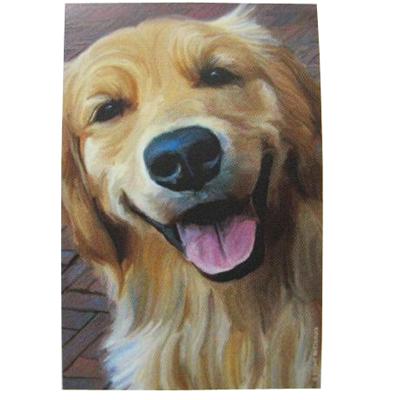Robert McClintock Licensed Garden Flag Golden Retriever Robert McClintock Licensed Garden Flag Golden Retriever