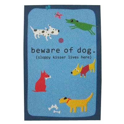 Dog Lover Garden Flag Beware of Dog