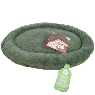 West Paw Nature Nap Green Cat and Small Dog Oval Pet Bed West Paw Nature Nap Green Cat and Small Dog Oval Pet Bed