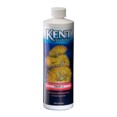 Kent Marine Tech I Iodide Reef Aquarium Supplement 16-oz. Kent Marine Tech I Iodide Reef Aquarium Supplement 16-oz.