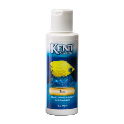 Kent Marine Zoe Vitamins for Fish and Invertebrates 4-oz. Kent Marine Zoe Vitamins for Fish and Invertebrates 4-oz.