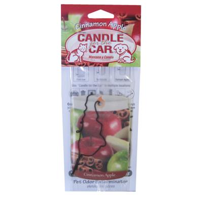 Candle For the Car Cinnamon Apple Pet Odor Eliminator Candle For the Car Cinnamon Apple Pet Odor Eliminator