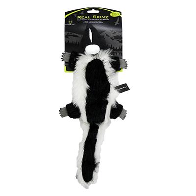 Hyper Pet Real Skinz Skunk Stuffing Free Dog Toy Hyper Pet Real Skinz Skunk Stuffing Free Dog Toy