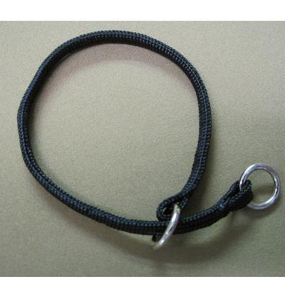 Nylon Dog Choke Black Collar 12 Nylon Dog Choke Black Collar 12