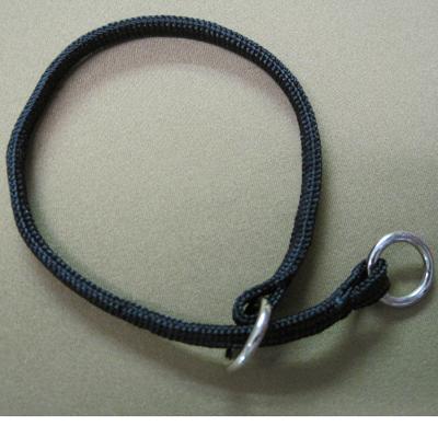 Nylon Dog Choke Black Collar 14 Nylon Dog Choke Black Collar 14