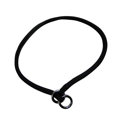Nylon Dog Choke Black Collar 30 Nylon Dog Choke Black Collar 30