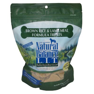 Natural Balance Lamb and Rice Dog Treats 14-oz. Natural Balance Lamb and Rice Dog Treats 14-oz.
