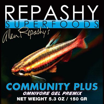 Repashy Community Plus Ominivore Gel Fish Food 5.3oz Repashy Community Plus Ominivore Gel Fish Food 5.3oz