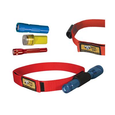 Headband AAA, AA, or L123 Flashlight Holder Headband AAA, AA, or L123 Flashlight Holder