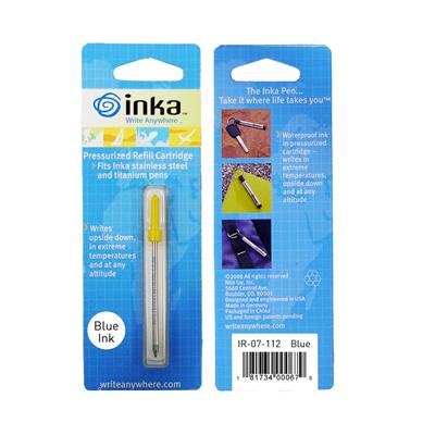 Inka Pen Pressurized Refill Cartridge Inka Pen Pressurized Refill Cartridge