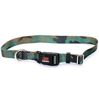 Tuff-Lock Large Camo Adjustable Nylon Dog Collar Tuff-Lock Large Camo Adjustable Nylon Dog Collar