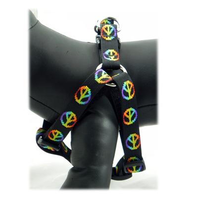 Nylon Dog Harness Step In Woof Stock 15-21 inches Nylon Dog Harness Step In Woof Stock 15-21 inches