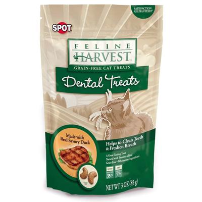 Feline Harvest Grain Free Dental Duck Treats for Cats Feline Harvest Grain Free Dental Duck Treats for Cats