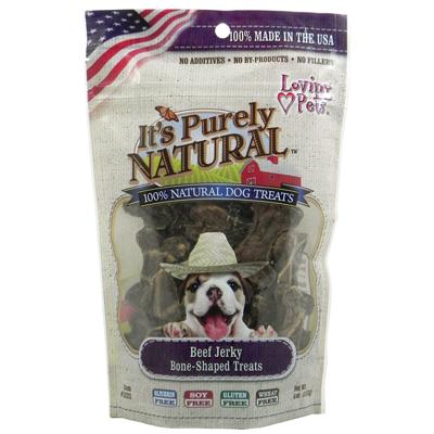 Loving Pets Beef Jerky Treats 4oz Loving Pets Beef Jerky Treats 4oz
