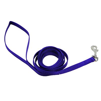 Nylon Dog Leash 3/8-inch x 4 foot Purple Nylon Dog Leash 3/8-inch x 4 foot Purple