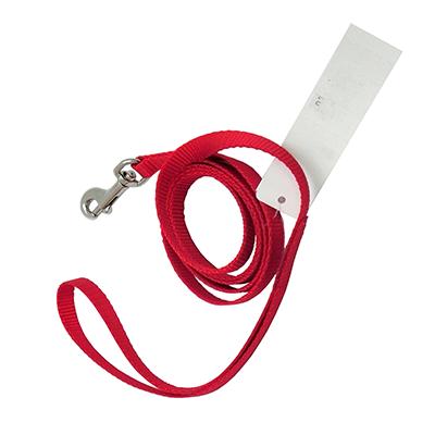 Nylon Dog Leash 3/8-inch x 6 foot Red Nylon Dog Leash 3/8-inch x 6 foot Red