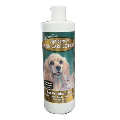 Septiderm Pet Antiseptic Skin Care Lotion 16 ounce