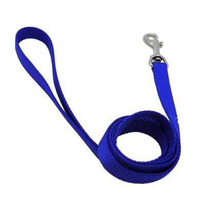 Nylon Dog Leash 5/8-inch x 6 foot Blue Nylon Dog Leash 5/8-inch x 6 foot Blue