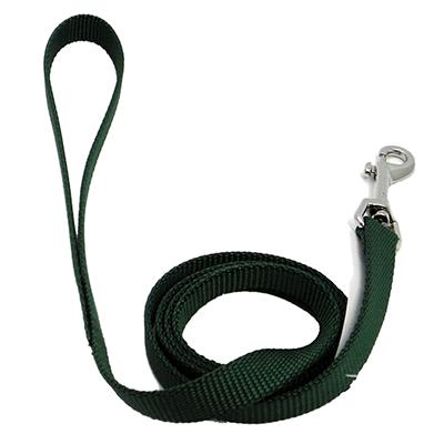 Nylon Dog Leash 5/8-inch x 6 foot Green Nylon Dog Leash 5/8-inch x 6 foot Green