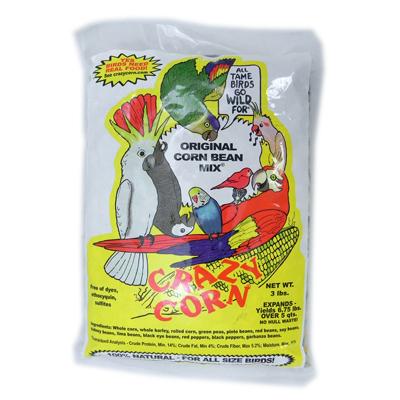 Crazy Corn Original Corn N Beans 3 pound Bird Food Crazy Corn Original Corn N Beans 3 pound Bird Food