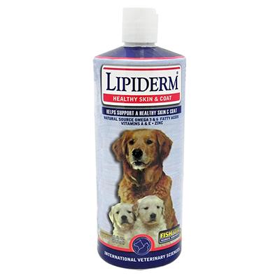 Lipiderm Dog Skin and Coat Supplement 32 ounce Lipiderm Dog Skin and Coat Supplement 32 ounce