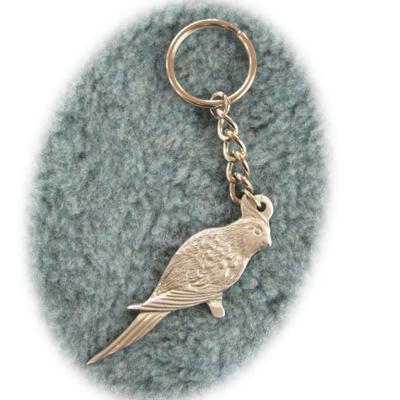 Pewter Key Chain I Love Cockatiels Pewter Key Chain I Love Cockatiels