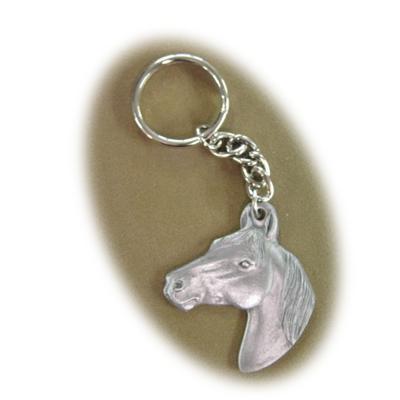 Pewter Key Chain I Love Horses Pewter Key Chain I Love Horses
