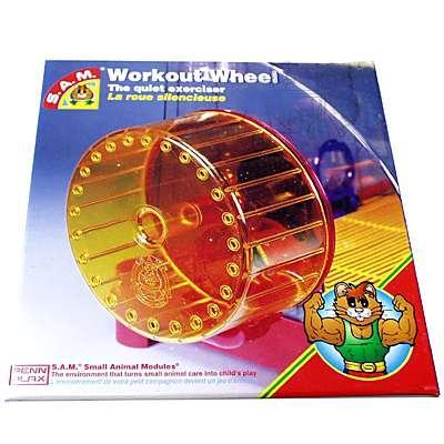 Penn Plax SAM Small Animal Work Out Exercise Wheel Penn Plax SAM Small Animal Work Out Exercise Wheel