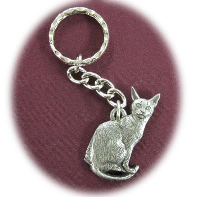 Pewter Key Chain I Love My Abyssinian Pewter Key Chain I Love My Abyssinian