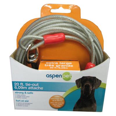 Cider Mill Cable 20 foot XLarge Dog Tie-out Cider Mill Cable 20 foot XLarge Dog Tie-out