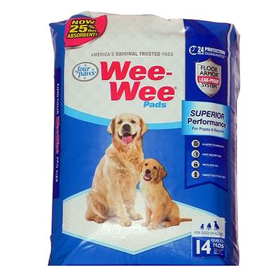 Four Paws Wee Wee Pads 14-pack Puppy Housebreaking