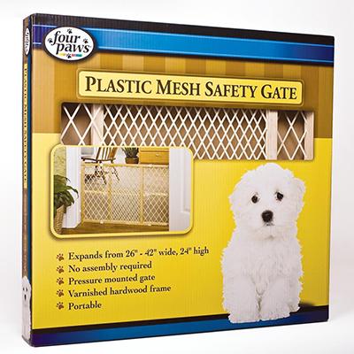dog crates plastic on Baby Gate Mesh. Wood Frame Plastic Mesh Gate that is ideal for pets ...
