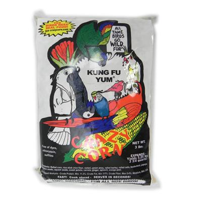 Crazy Corn Kung Fu Yum 3 pound Bird Food Crazy Corn Kung Fu Yum 3 pound Bird Food