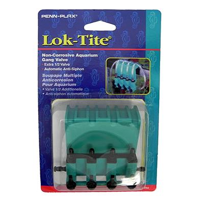 Lok-Tite  Non-Corrosive Aquarium 4 Gang Air Valve